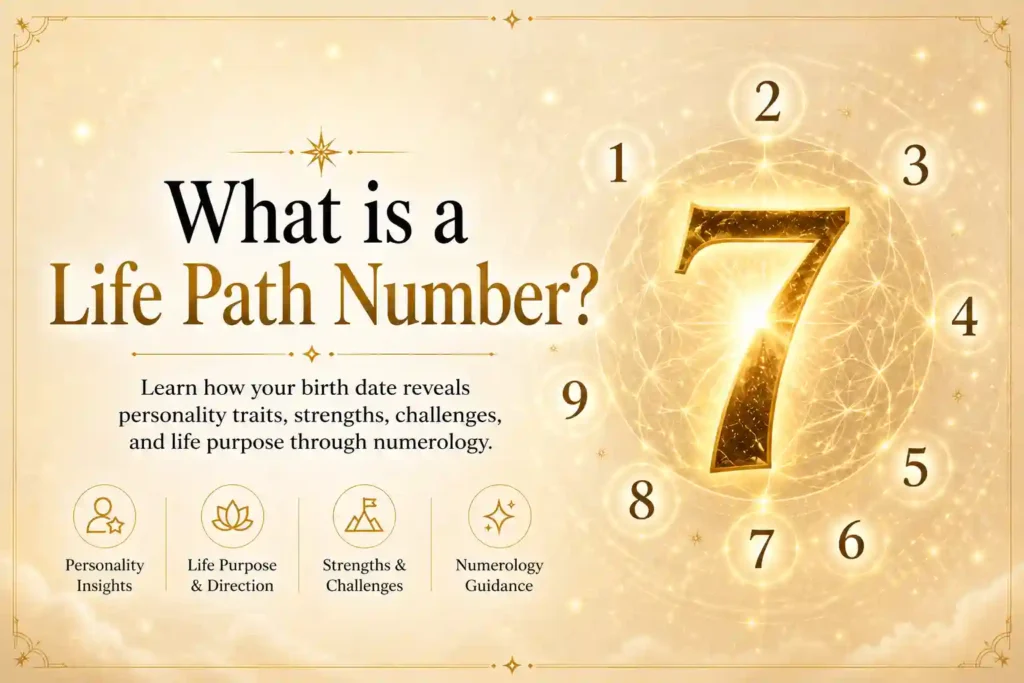 Numerology guide explaining Life Path Numbers, their meanings, and personality insights based on birth date.